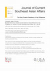 Journal of Current Southeast Asian Affairs Bloodied Democracy: Duterte and the Death of Liberal Reformism in the Philippines Cover Page