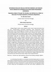 Research paper thumbnail of REFORMASI REGULASI MELALUI METODE OMNIBUS LAW SEBAGAI UPAYA MENGATASI HIPERREGULASI PERATURAN PERUNDANG-UNDANGAN