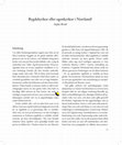 Research paper thumbnail of Bygdekyrkor eller egenkyrkor i Norrland