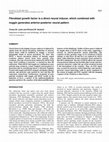 Fibroblast growth factor is a direct neural inducer, which combined with noggin generates anterior-posterior neural pattern Cover Page