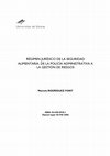 Régimen jurídico de la seguridad alimentaria. De la policía administrativa a la gestión de riesgos Cover Page