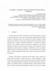 Research paper thumbnail of O viajante e o construtor: Ascarelli, do Direito Privado ao Direito Econômico