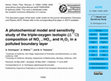 Research paper thumbnail of A photochemical model and sensitivity study of the triple-oxygen isotopic (Δ<sup>17</sup>O) composition of NO<sub>y</sub>, HO<sub>x</sub>, and H<sub>2</sub>O<sub>2</sub> in a polluted boundary layer