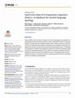 Research paper thumbnail of Diachronic Atlas of Comparative Linguistics (DiACL)-A database for ancient language typology