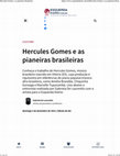 Research paper thumbnail of Hercules Gomes e as pianeiras brasileiras