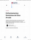 Research paper thumbnail of Enfrentamentos feministas de Elisa Arruda