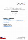 The Politics of Nuclear Waste Cover Page