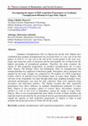 Research paper thumbnail of Investigating The Impact Of Skill Acquisition Programmes On Graduate Unemployment Dilemma In Lagos, Nigeria