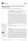 Research paper thumbnail of Hotspots and Tendencies of Energy Optimization Based on Bibliometric Review