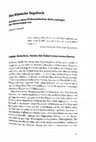 Research paper thumbnail of Das klinische Tagebuch. Ansätze zu einer Philosophischen Anthropologie der Genesungsprosa, in: Psychotherapie zwischen Klinik und Kritik. Reflexionen einer Kultur der Therapeutischen,  hrsg. von Inga Anderson und Sebastian Edinger, Gießen: Psychosozial-Verlag 2021, S. 115-142.