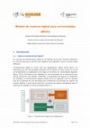 Research paper thumbnail of Modelo de madurez digital para universidades (MD4U)