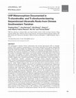 Research paper thumbnail of UHP Metamorphism Documented in Ti-chondrodite- and Ti-clinohumite-bearing Serpentinized Ultramafic Rocks from Chinese Southwestern Tianshan