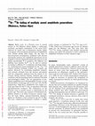 Research paper thumbnail of 39Ar−40Ar dating of multiply zoned amphibole generations (Malenco, Italian Alps)