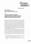 Research paper thumbnail of Przykłady wymiany informacji pomiędzy MSW WRL i MBP NRD w zakresie obrony przed dywersją ideologiczną