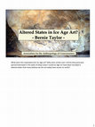 Research paper thumbnail of Altered States in Ice Age Art - Presentation to the Association for the Anthropology of Consciousness of the American Anthropological Association