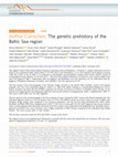 Research paper thumbnail of Author Correction: The genetic prehistory of the Baltic Sea region