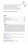 Research paper thumbnail of Training and Recruitment of Teachers with Immigrant Backgrounds: Contribution Toward Creating Social Justice in the Swiss Education System