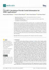 Research paper thumbnail of Can DFT Calculations Provide Useful Information for SERS Applications?