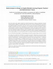 Research paper thumbnail of Needs Analysis to Design an English Blended Learning Program: Teachers' and Administrators' Voices