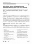 Research paper thumbnail of Mental Health, ART Adherence, and Viral Suppression Among Adolescents and Adults Living with HIV in South Africa: A Cohort Study