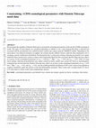 Research paper thumbnail of Constraining ΛCDM cosmological parameters with Einstein Telescope mock data