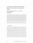 A Contextualized, Differential Sequence Mining Method to Derive Students' Learning Behavior Patterns Cover Page