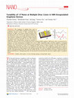 Tunability of 1/f Noise at Multiple Dirac Cones in hBN Encapsulated Graphene Devices Cover Page