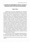 Research paper thumbnail of O Centro do Pensamento Antigo: legado e inovação para o estudo da Antiguidade