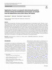 Research paper thumbnail of Application of arsenic surveying for determining the position of former mining and metallurgical constructions: an example from the Radzimowice area (Lower Silesia, SW Poland)