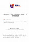 Research paper thumbnail of Émergence de la notion de nouveauté en musique : l’ Ars nova en question