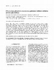 Research paper thumbnail of Effects of phosphinotricin treatment on glutamine synthetase isoforms in Scots pine seedlings