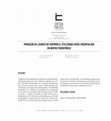 Research paper thumbnail of Produção De Laurato De Isopropila Utilizando Lipase Encapsulada Em Matriz Hidrofóbica