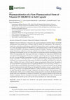 Pharmacokinetics of a New Pharmaceutical Form of Vitamin D3 100,000 IU in Soft Capsule Cover Page