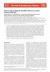 Research paper thumbnail of Palaeoecological signals for Mesolithic land use in a Central European landscape?