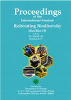 Proceedings of the International Seminar 'Reiterating Biodiversity (Rei-Bio-19) Cover Page