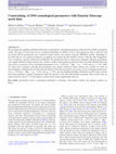 Research paper thumbnail of Constraining LCDM cosmological parameters with Einstein Telescope mock data