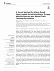 Research paper thumbnail of A Novel Method for Using Small Unoccupied Aerial Vehicles to Survey Wildlife Species and Model Their Density Distribution