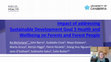 Research paper thumbnail of Impacts of addressing Sustainable Development Goal 3 Health and Wellbeing on forests and forest people