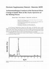 Electronic Supplementary Material -Materials, MDPI. Archaeometallurgical Analysis of the Provincial Silver Coinage of Judah: More on the Chaîne Opératoire of the Minting Process Cover Page