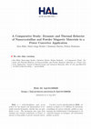 Research paper thumbnail of A Comparative Study: Dynamic and Thermal Behavior of Nanocrystalline and Powder Magnetic Materials in a Power Converter Application