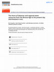 Research paper thumbnail of The Horst of Sabzevar and regional water resources from the Bronze Age to the present day (Northeastern Iran)