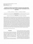 Research paper thumbnail of Strategies for control of cereal stemborers and striga weed in maize-based farming systems in eastern africa involving 'push-pull'and allelopathic tactics, …