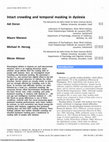 Research paper thumbnail of Intact crowding and temporal masking in dyslexia