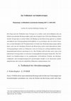 Research paper thumbnail of Zur Teilbarkeit von Schuldverträgen