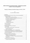 Research paper thumbnail of Defizite im Recht der Prozesskostenerstattung -Erledigung und "materiellrechtliche" Kostenerstattungspflichten