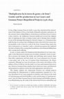 “Multiplicarse ha la tierra de gente y de fruto”: Gender and Re- production in Las Casas’s and Guaman Poma’s Biopolitical Projects (1516, 1615) - 2023 LASA - José María Arguedas Essay Award, Latin American Studies Association, Perú Section. Cover Page