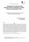 Research paper thumbnail of A Recepção dos Códices de Nag Hammadi: Gnose e Cristianismo no Egito Romano da Antiguidade Tardia