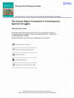 The Human Rights Framework in Contemporary Agrarian Struggles Cover Page