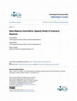 Research paper thumbnail of Mass-Balance Assimilative Capacity Model of Inniscarra Reservoir