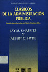 Research paper thumbnail of Clásicos de la administración pública, Shafritz y Hyde